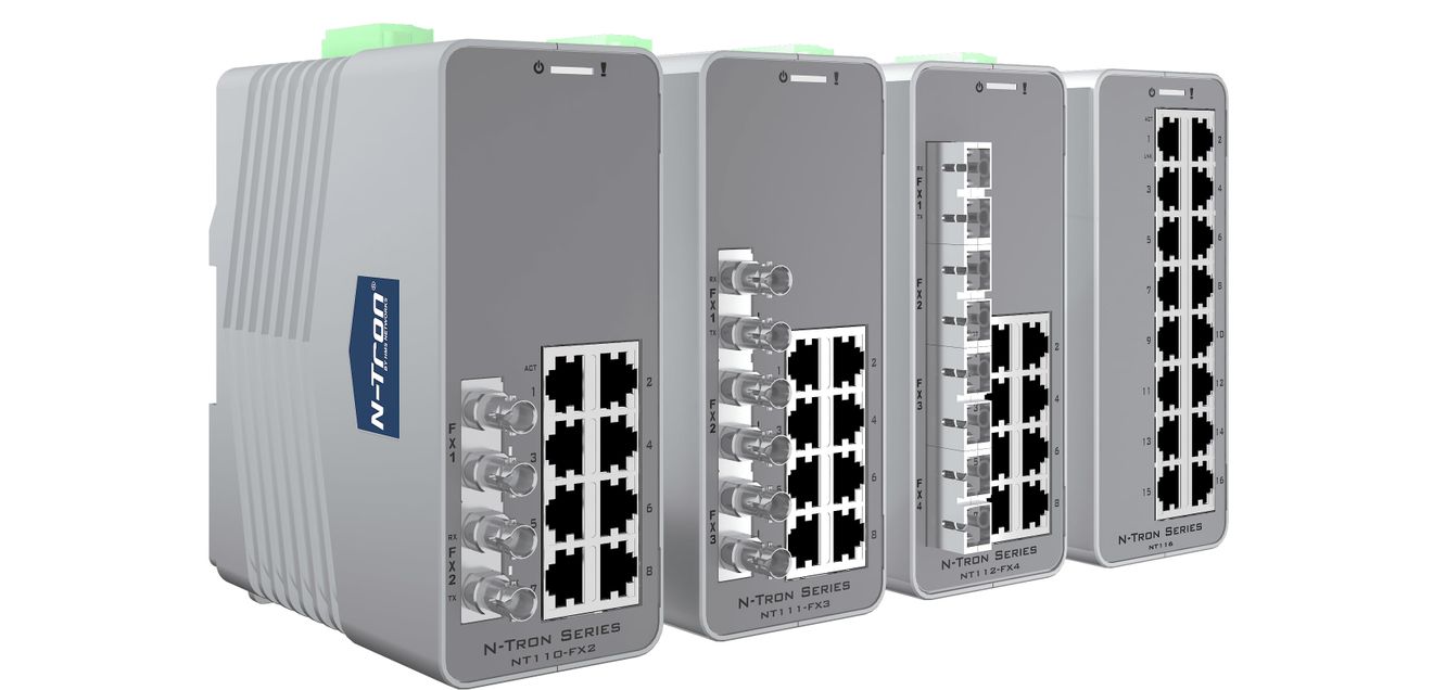 HMS Networks: Neue unmanaged Industrie-Ethernet-Switches