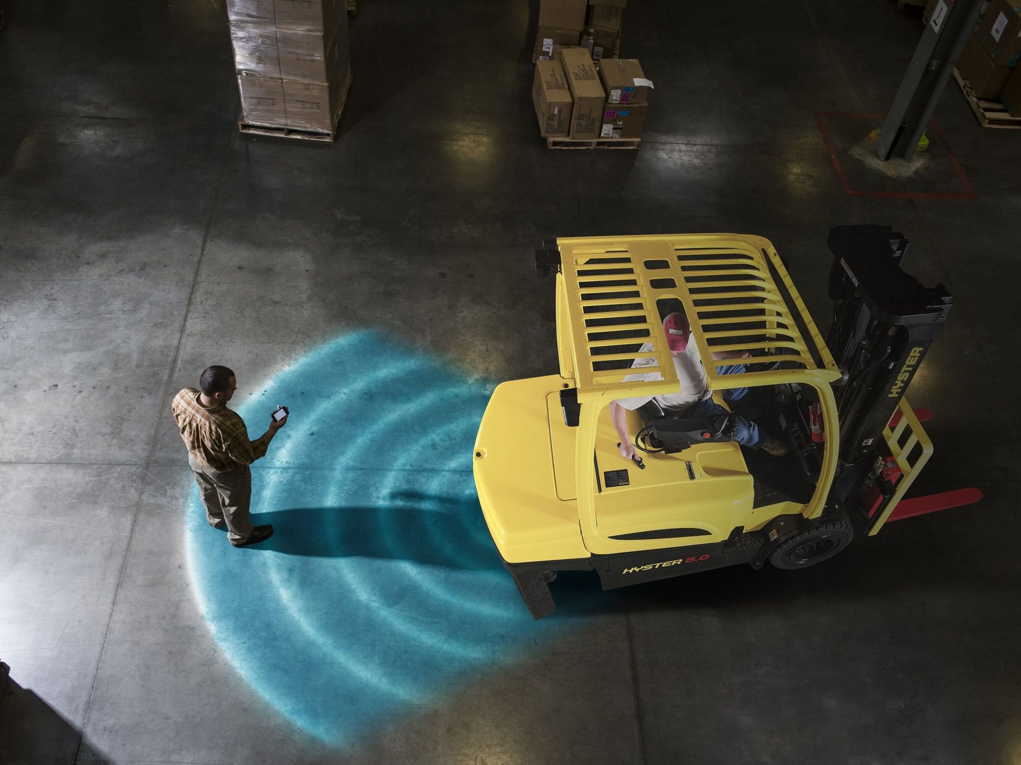 Driving assistance system: Safety and productivity for demanding forklift truck applications Driving assistance system: Safety and productivity for demanding forklift truck applications