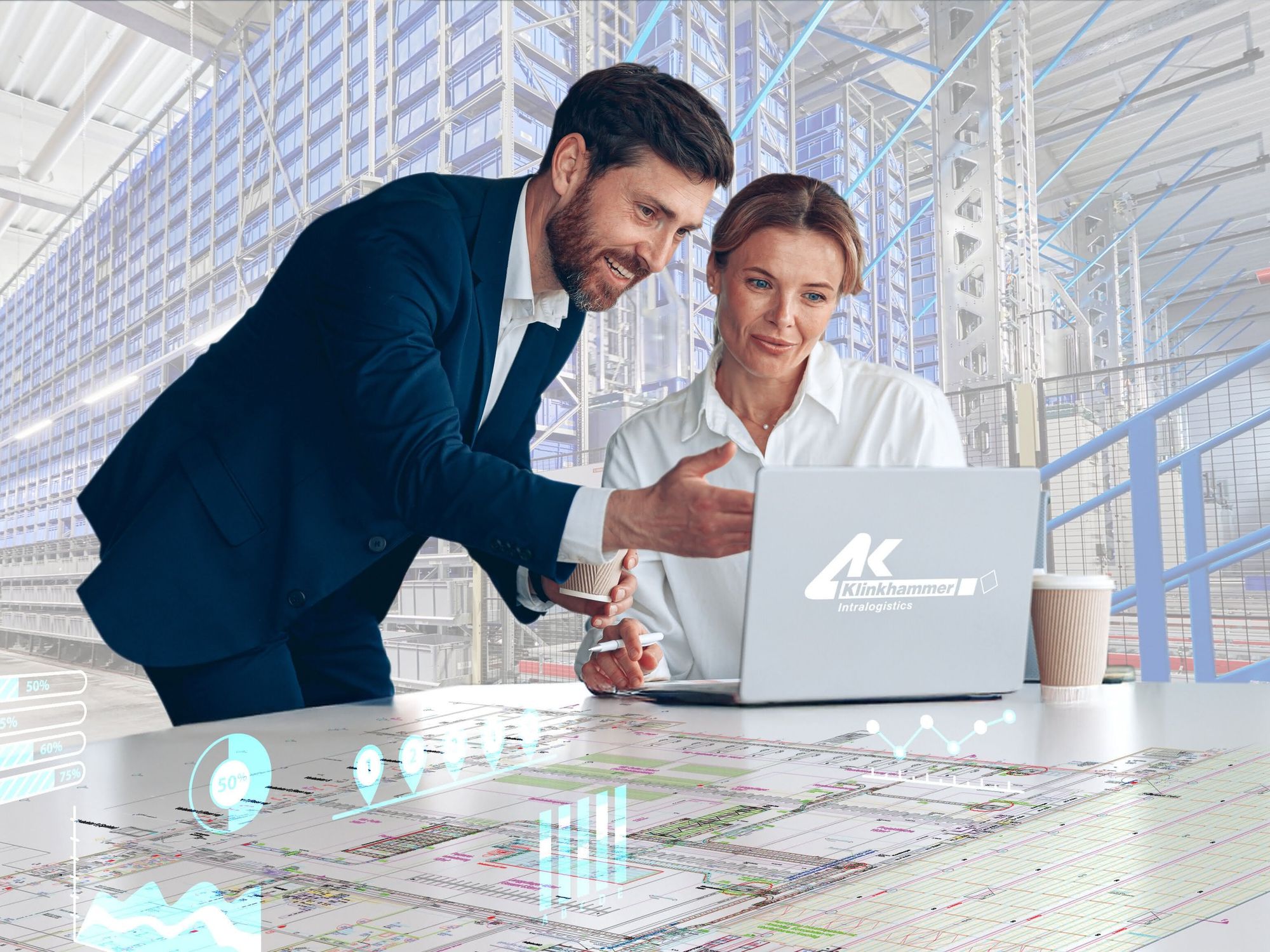 Klinkhammer Intralogistics auf der Logimat 2026: Shuttle- und Robotertechnik inklusive Logistikplanung Klinkhammer Intralogistics auf der Logimat 2026: Shuttle- und Robotertechnik inklusive Logistikplanung