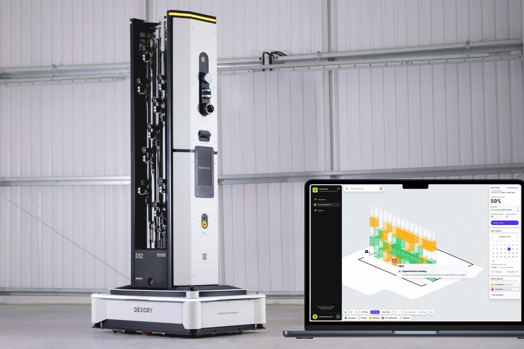 AGVs and robotics: Inductive charging technology ensures up-to-date data
