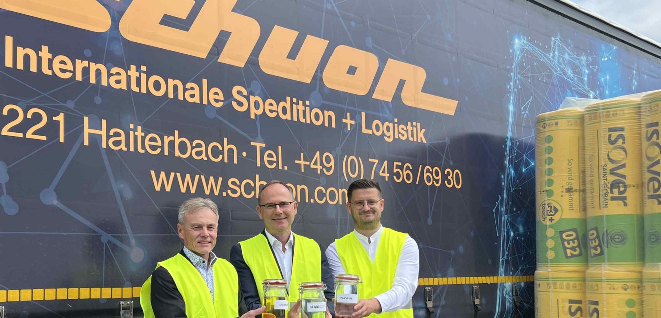 Logistics service provider: Hydrogenated vegetable oil for sustainable transportation
