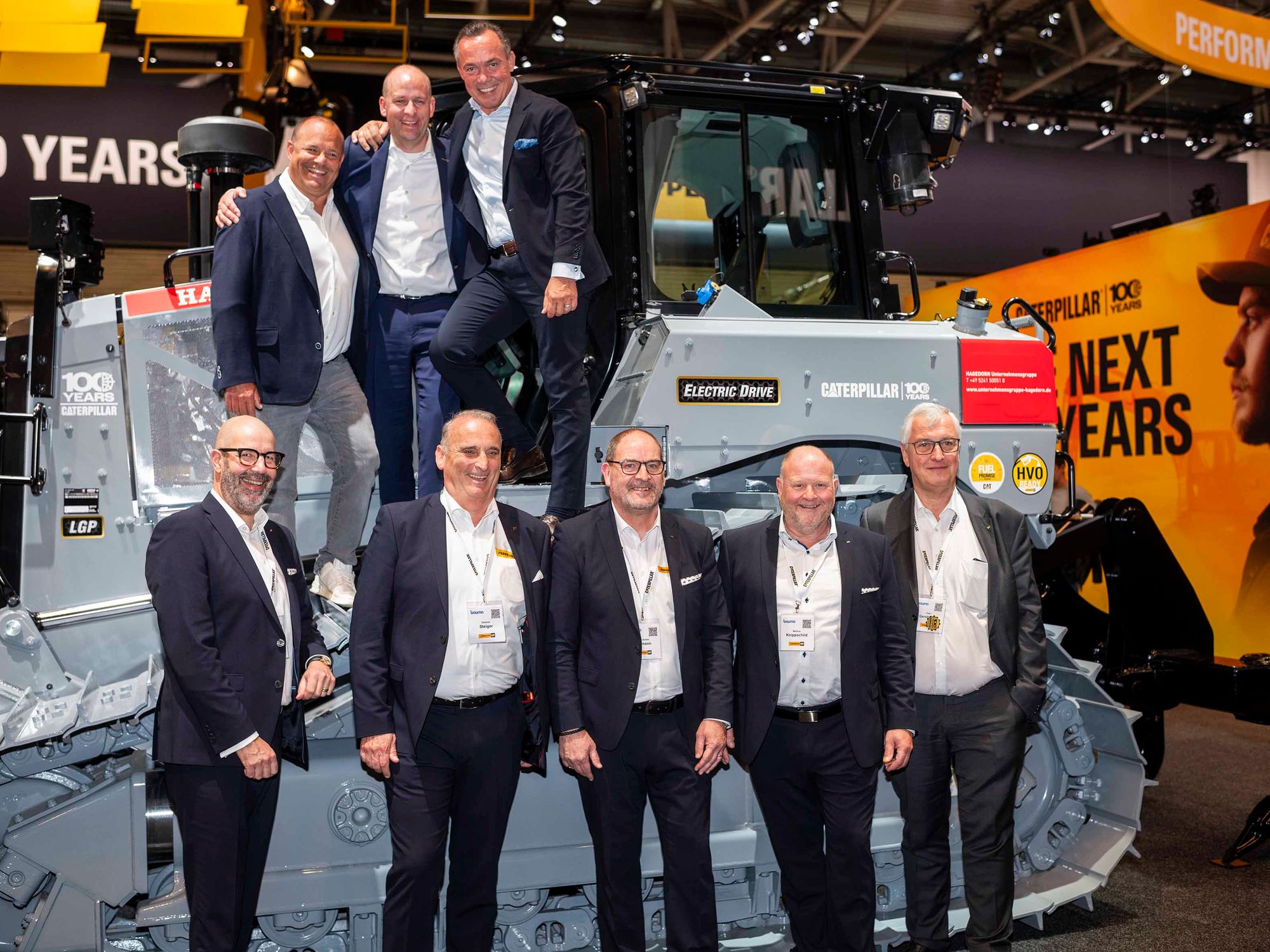 Graue Ikone mit grünem Antrieb: Der neue Cat D6 XE