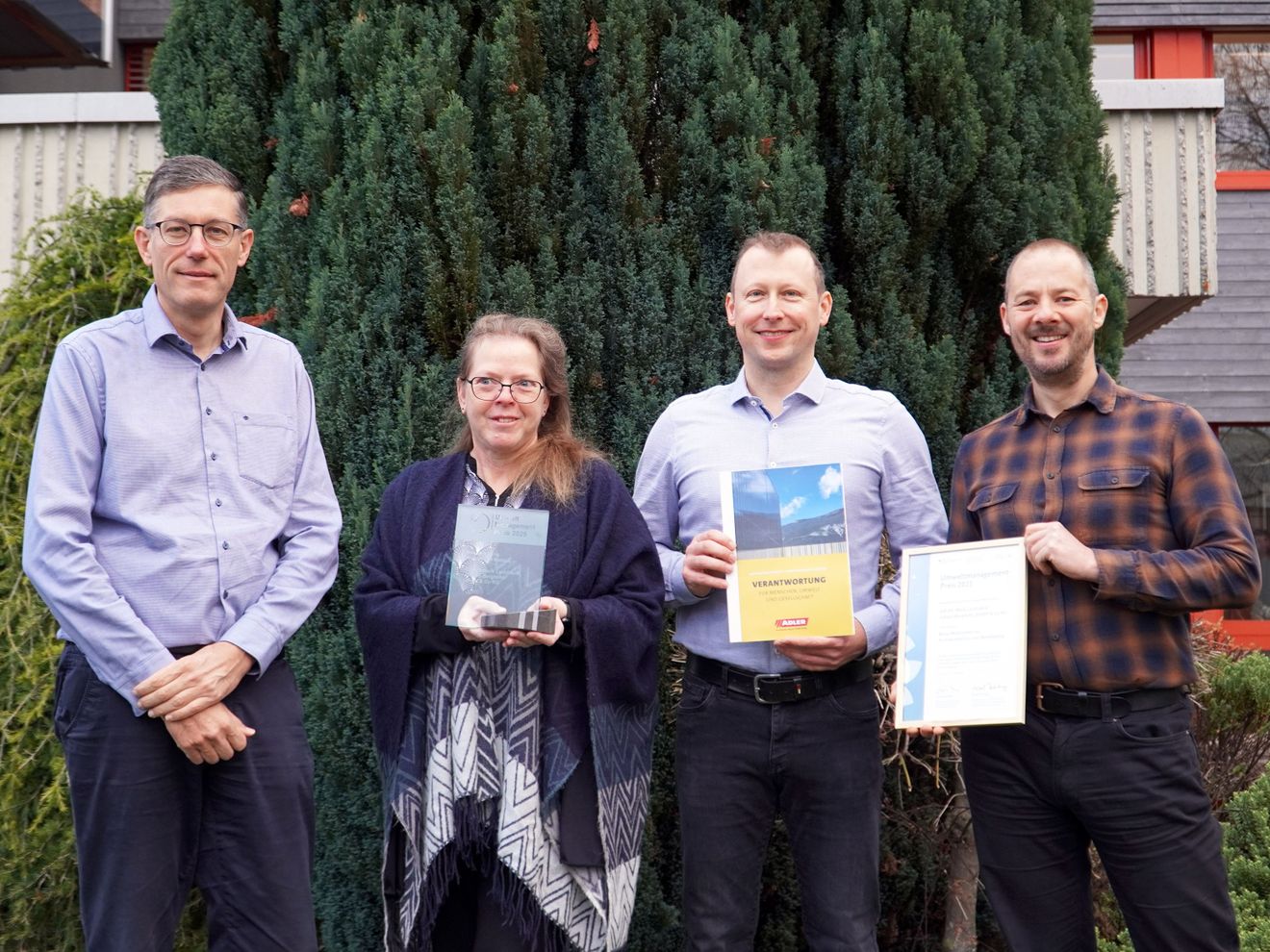 Umweltmanagement-Preis 2025 für Adler Umweltmanagement-Preis 2025 für Adler