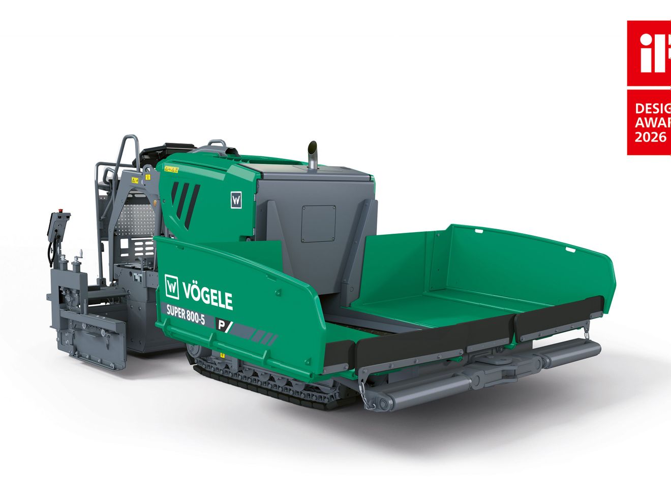 Vögele SUPER 800-5 P erhält den iF Design Award 2026 für Produktdesign Vögele SUPER 800-5 P erhält den iF Design Award 2026 für Produktdesign