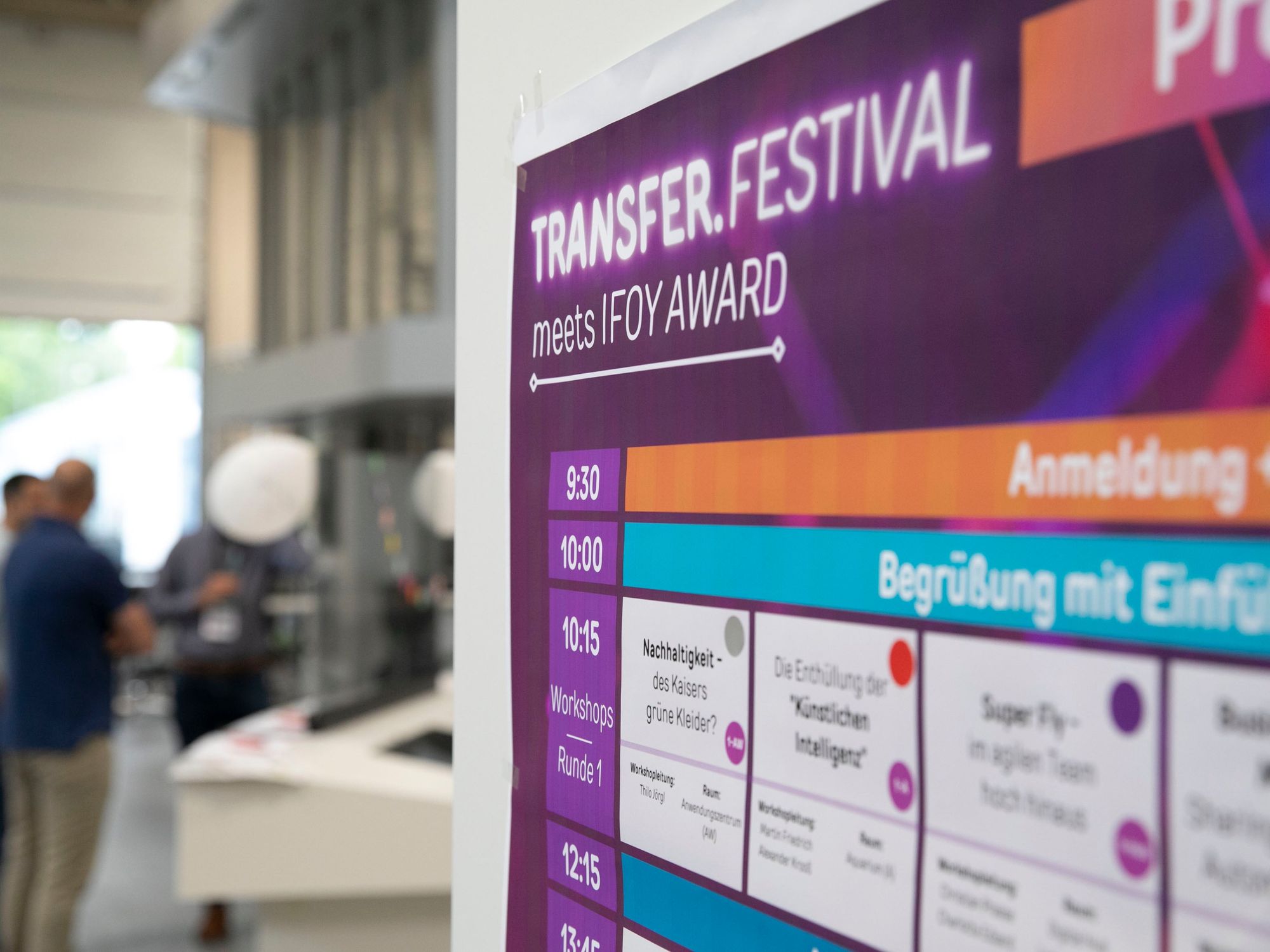 Workshop über Automatisierung: IFOY Award kooperiert mit Transfer.Festival