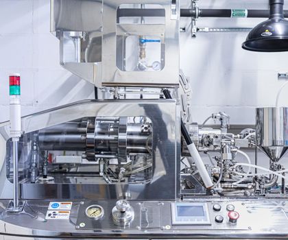Wet-Jet-Milling-Anlage