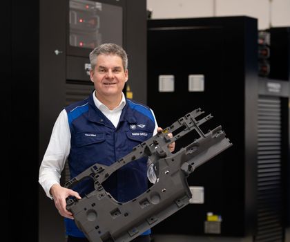 Timo Göbel, Leiter BMW Additive Manufacturing