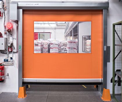 Lagertechnik: Schnelllauftor für viele Arbeitszyklen