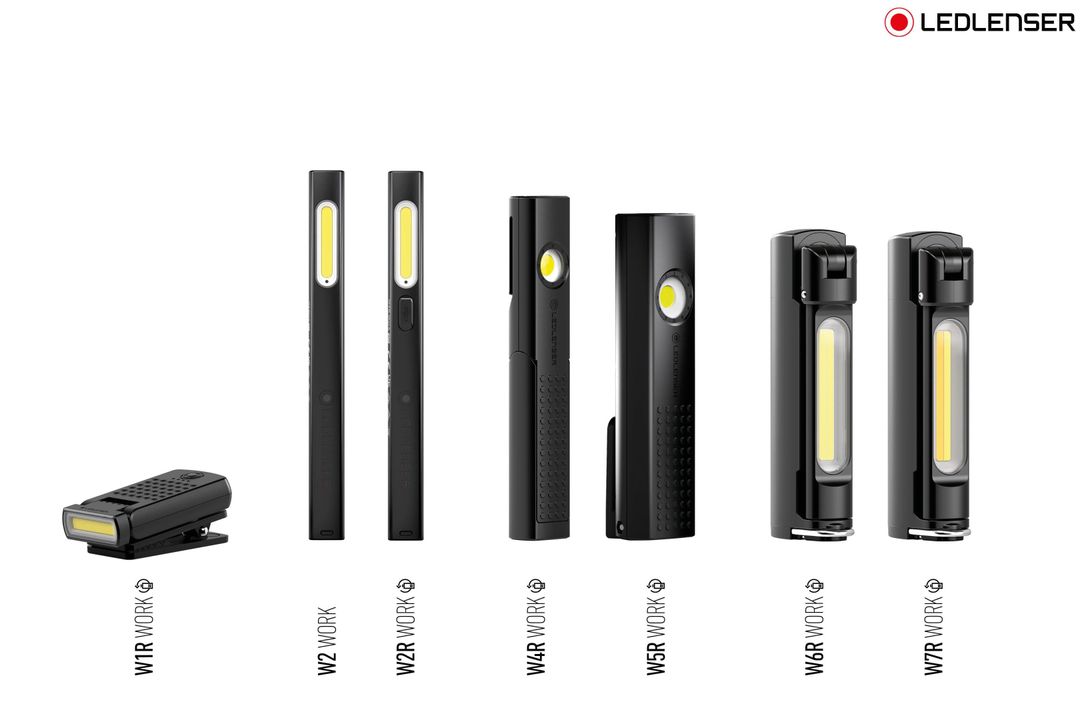 Arbeitsleuchten: Ledlenser präsentiert neue W-Serie portable LED-Lampen