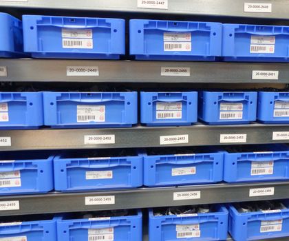 Kanban system: C-parts firmly under control Kanban system: C-parts firmly under control