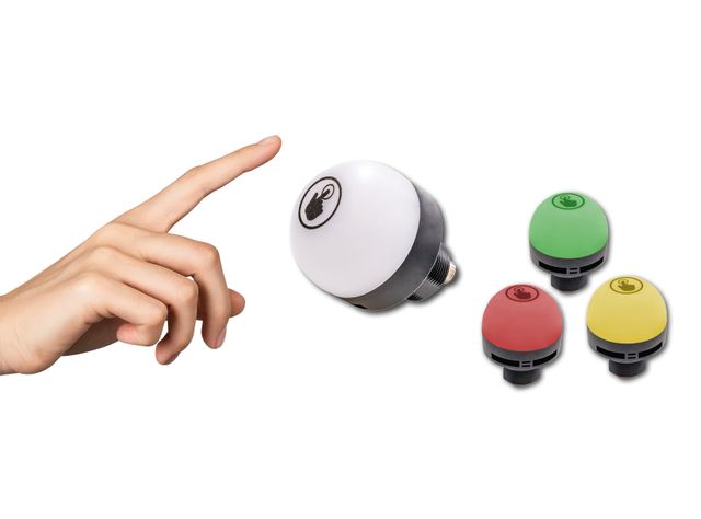 ipf electronic: Multicolor LED light with touch function