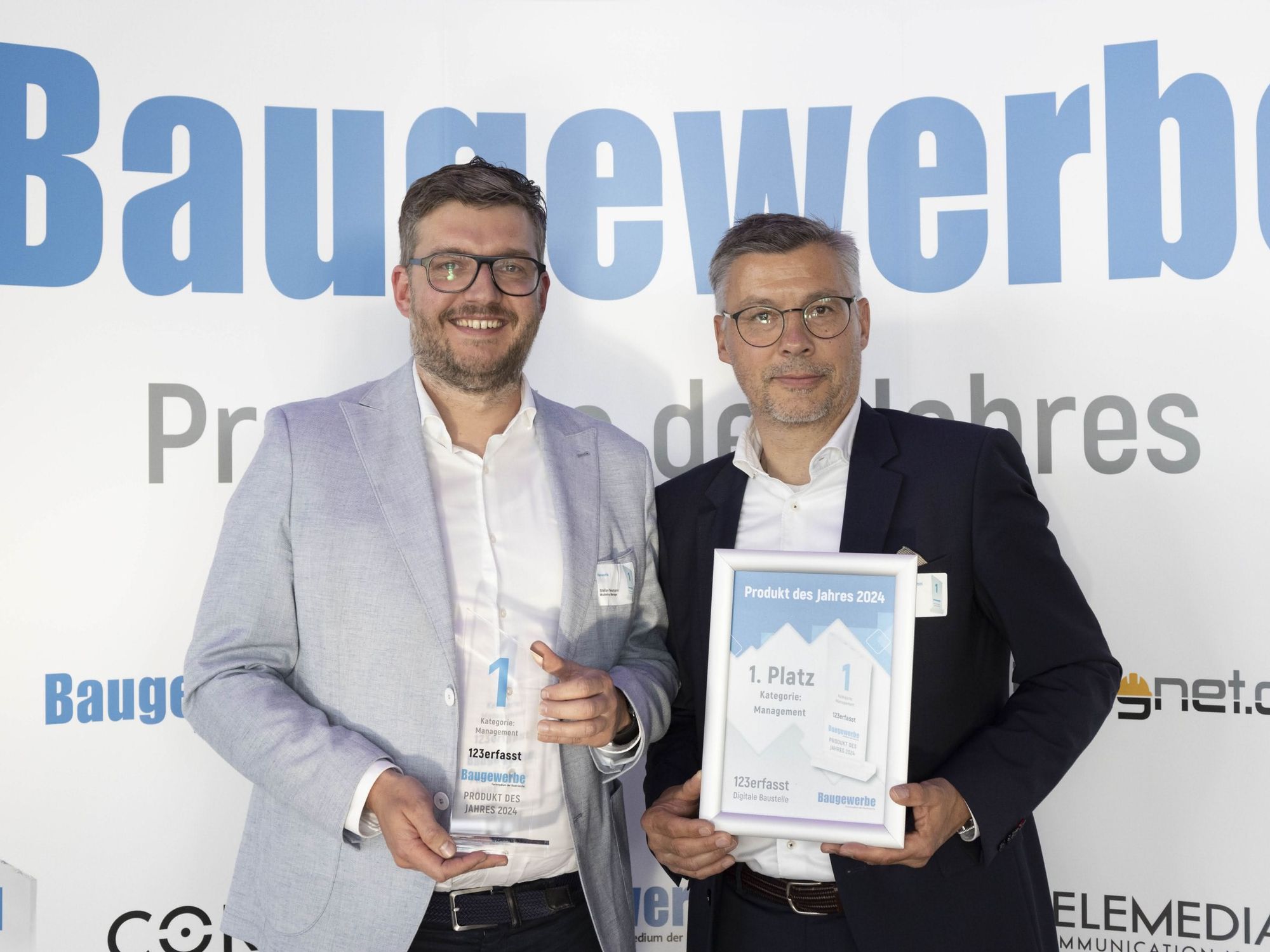 Die Preisträger der Baugewerbe Produkte des Jahres 2024