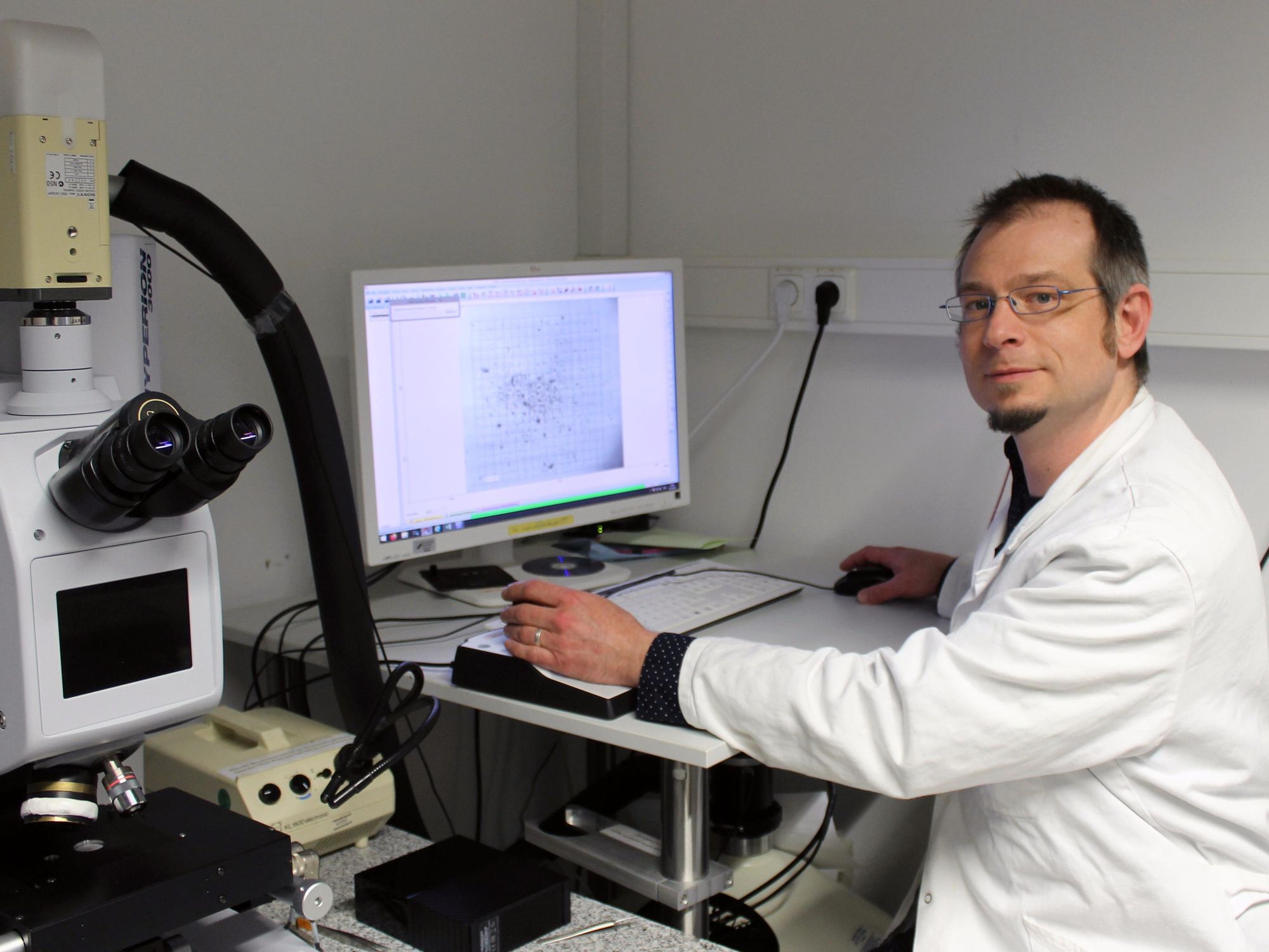Dr. Martin Löder, Leiter der Forschungsgruppe Mikroplastik Dr. Martin Löder, Leiter der Forschungsgruppe Mikroplastik