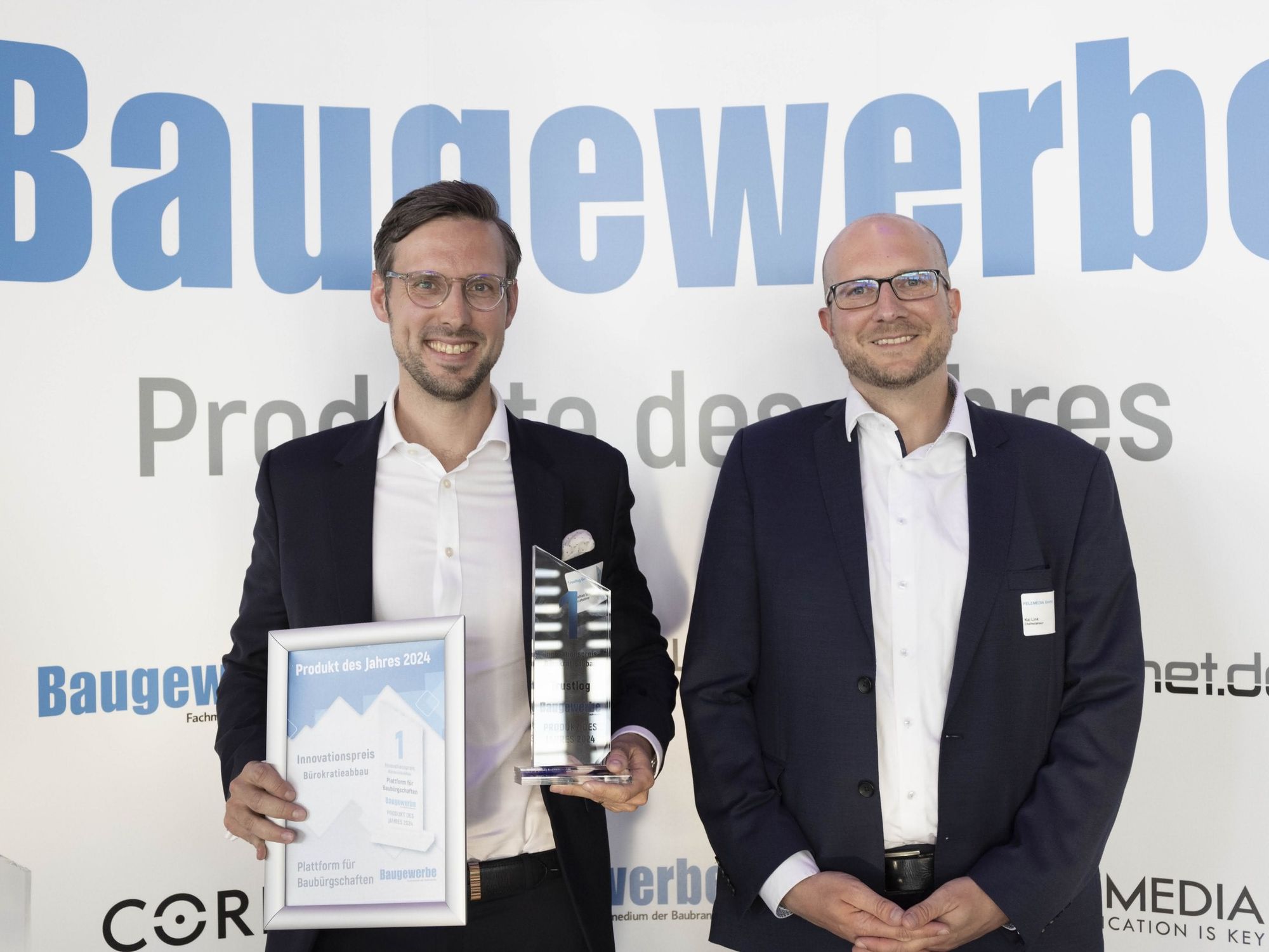 Die Preisträger der Baugewerbe Produkte des Jahres 2024