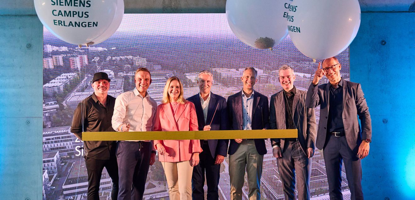 Nach Milliardeninvestition: Weltgrößter Siemens Campus Erlangen fertiggestellt Nach Milliardeninvestition: Weltgrößter Siemens Campus Erlangen fertiggestellt