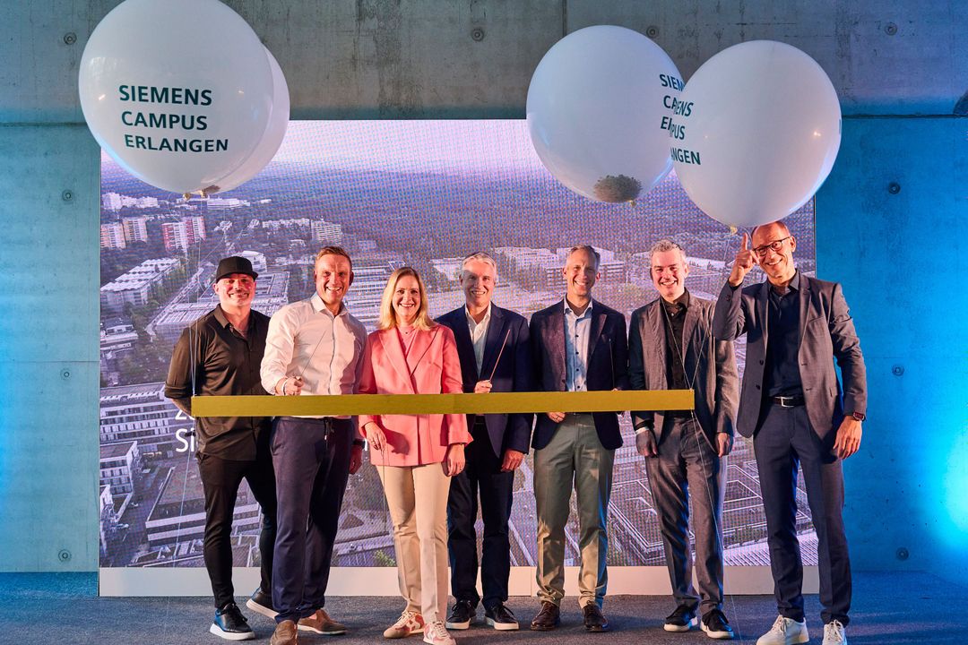 Nach Milliardeninvestition: Weltgrößter Siemens Campus Erlangen fertiggestellt Nach Milliardeninvestition: Weltgrößter Siemens Campus Erlangen fertiggestellt