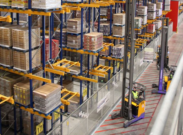 Narrow aisle storage Multicube Osthessen Narrow aisle storage Multicube Osthessen