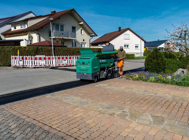 Vollelektrisch einbauen und verdichten