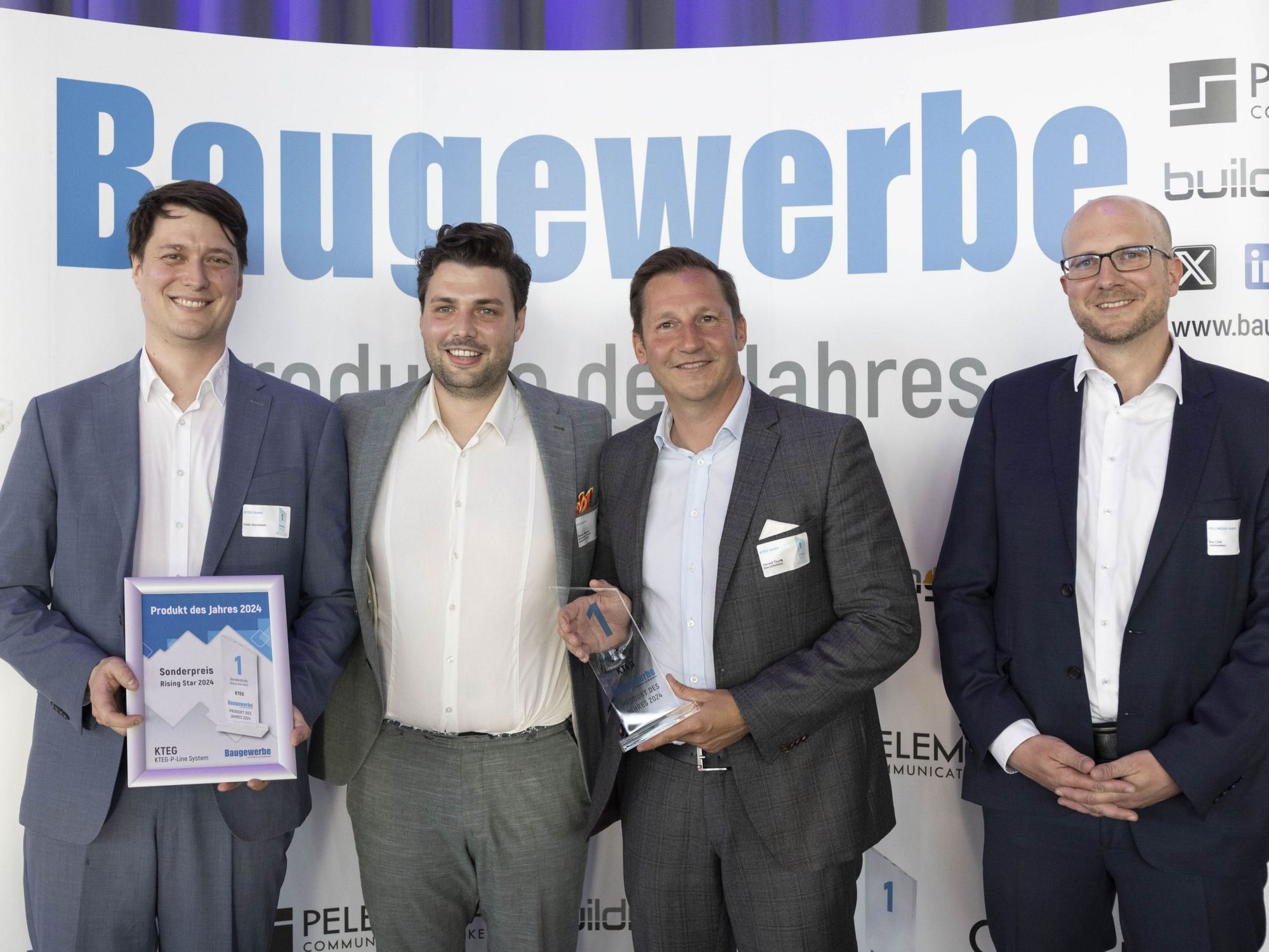 Die Preisträger der Baugewerbe Produkte des Jahres 2024 Die Preisträger der Baugewerbe Produkte des Jahres 2024