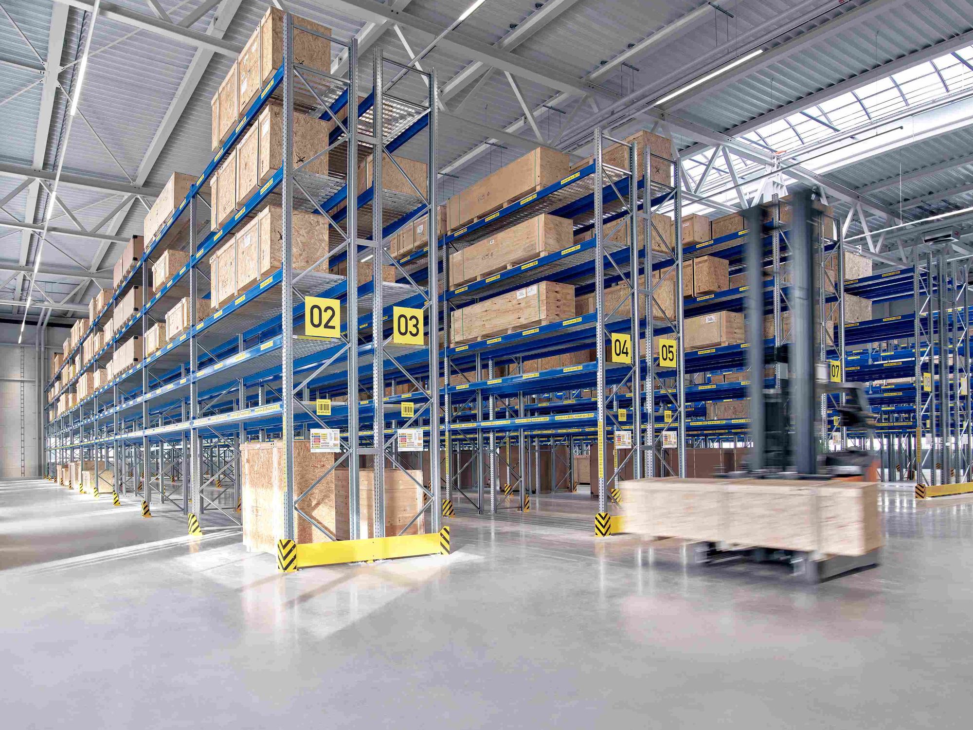 9,000 m² new building: Warehouse concept from Schulte impresses at Liebherr-Logistics 9,000 m² new building: Warehouse concept from Schulte impresses at Liebherr-Logistics