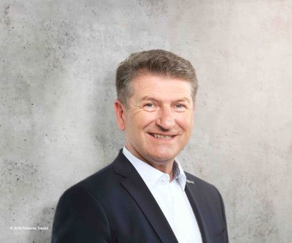 Schwenk Beton, Glass und Fachverbände werben für mehr Akzeptanz Karl Hofmeister, Geschäftsführer Schwenk Beton Südbayern und Vizepräsident beim Bundesverband Transportbeton (BTB)