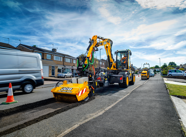 JCB Vertriebspartner Bode Bautechnik Baumaschinen auf der Demopark JCB Vertriebspartner Bode Bautechnik Baumaschinen auf der Demopark