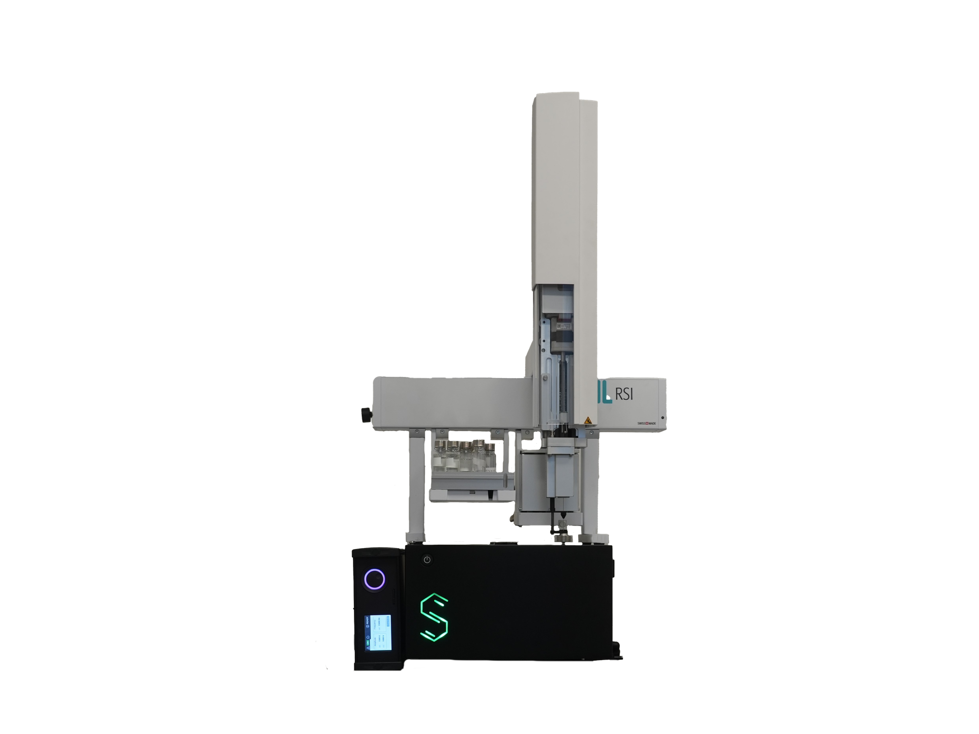 Lebensmitteluntersuchungen ohne Chromatographie Geräteaufbau: Massendetektor Acquity QDA II, PAL-Autosampler, SICRIT-MS-Interface, GC/SPME-Modul zur Direktinjektion.