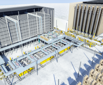 New logistics center: Liebherr relies on SSI Schäfer New logistics center: Liebherr relies on SSI Schäfer