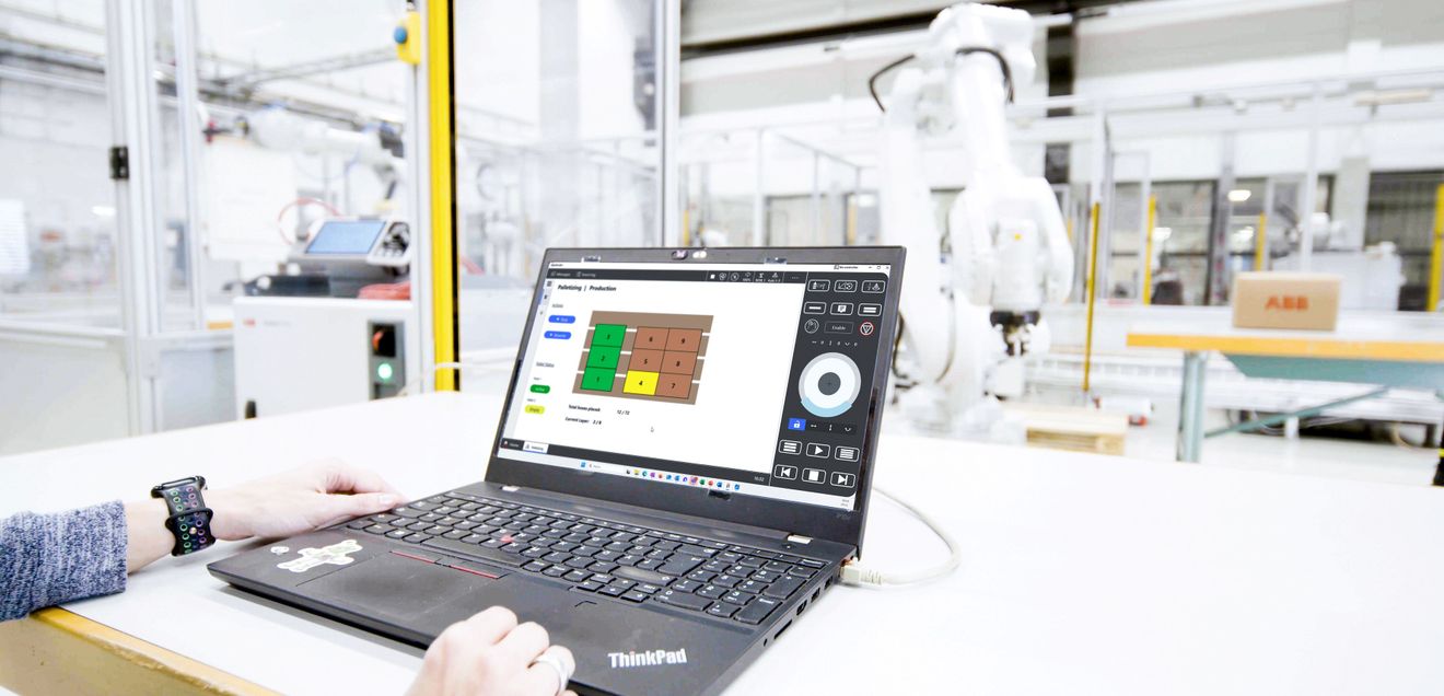 Software: No-code tool for programming user interfaces for robots Software: No-code tool for programming user interfaces for robots