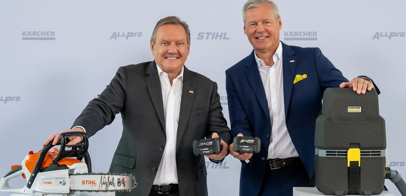 Kärcher und Stihl starten Akku-Allianz Kärcher und Stihl starten Akku-Allianz