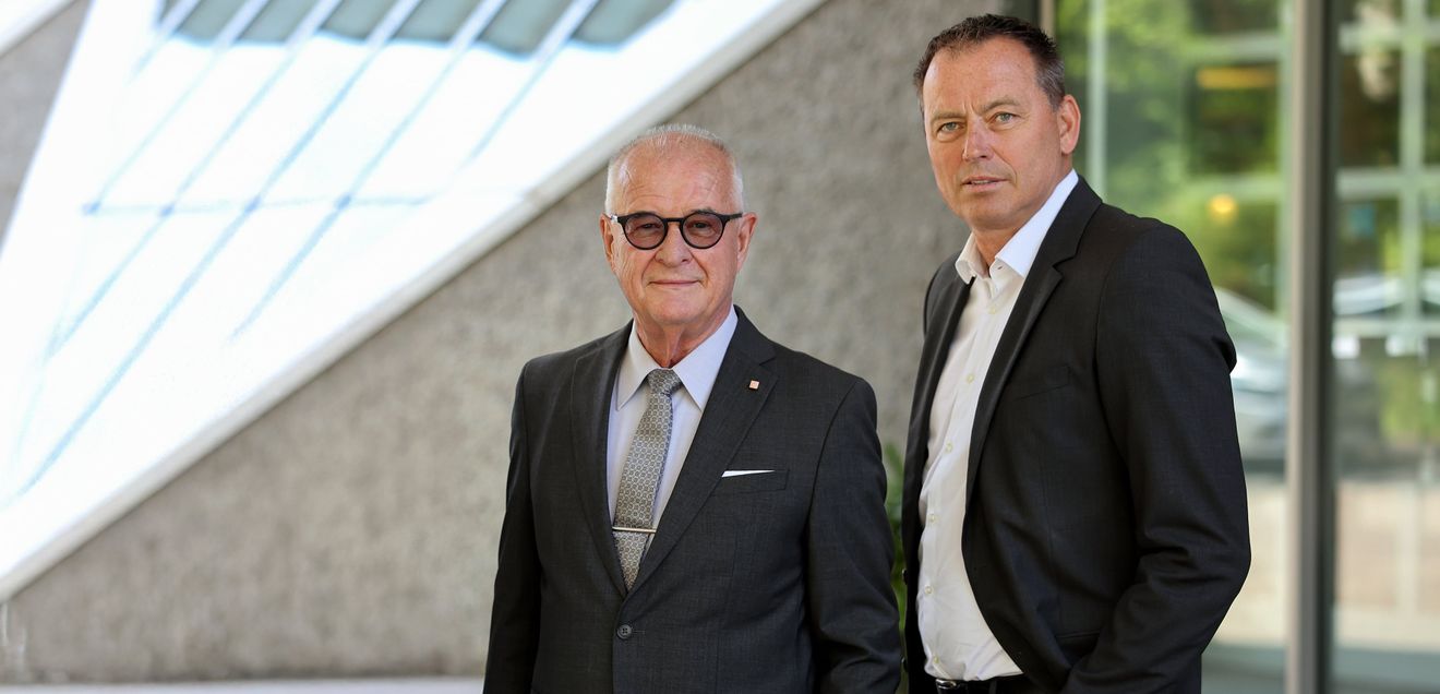 Dr. Eckhard Keill und Christoph Hugenberg Dr. Eckhard Keill und Christoph Hugenberg