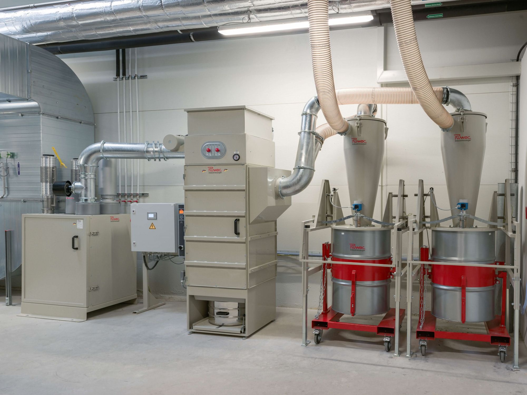 Ruwac technology for air purification: New extraction systems improve production processes Ruwac technology for air purification: New extraction systems improve production processes