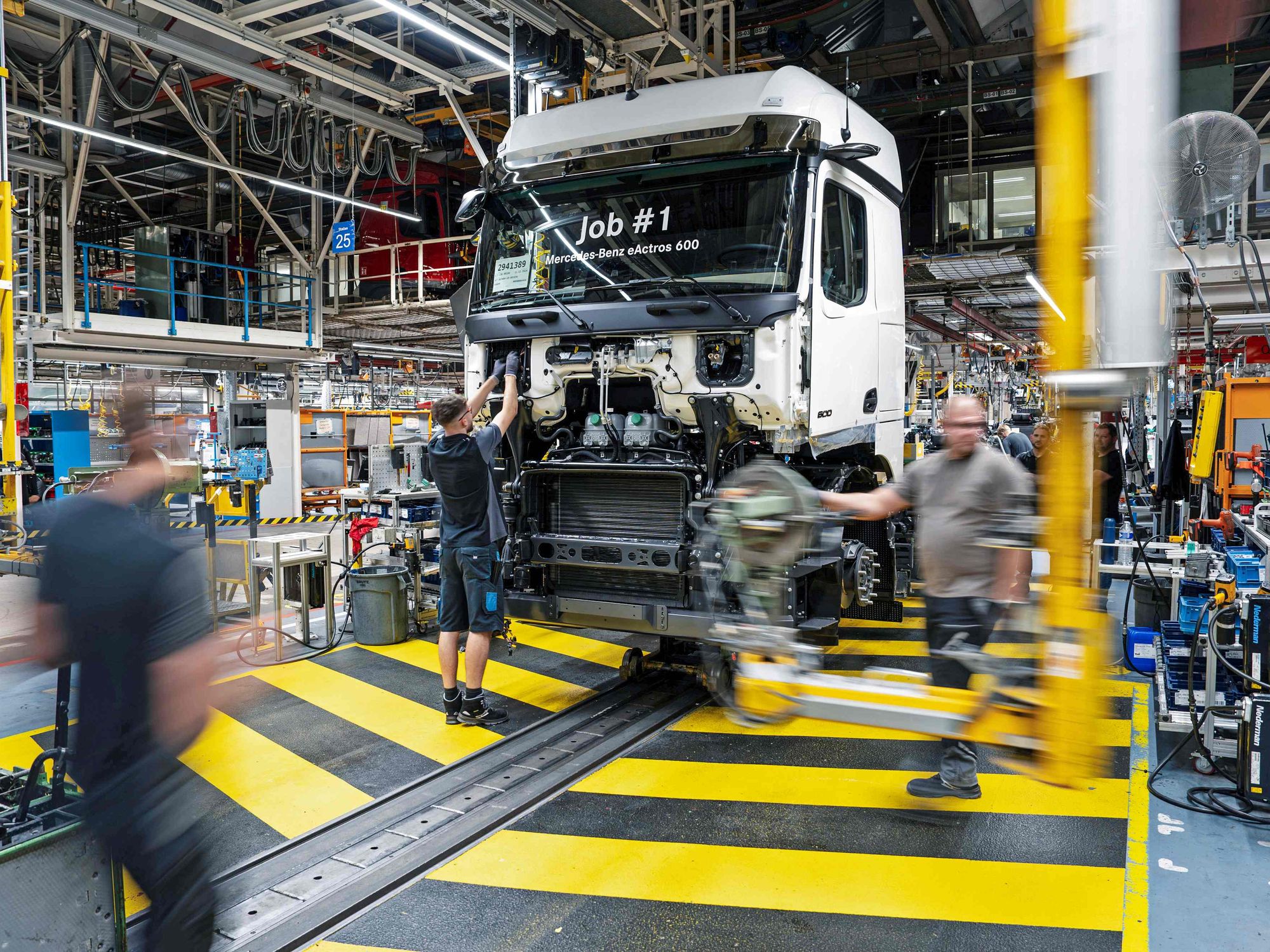 Mercedes-Benz eActros 600 Produktion