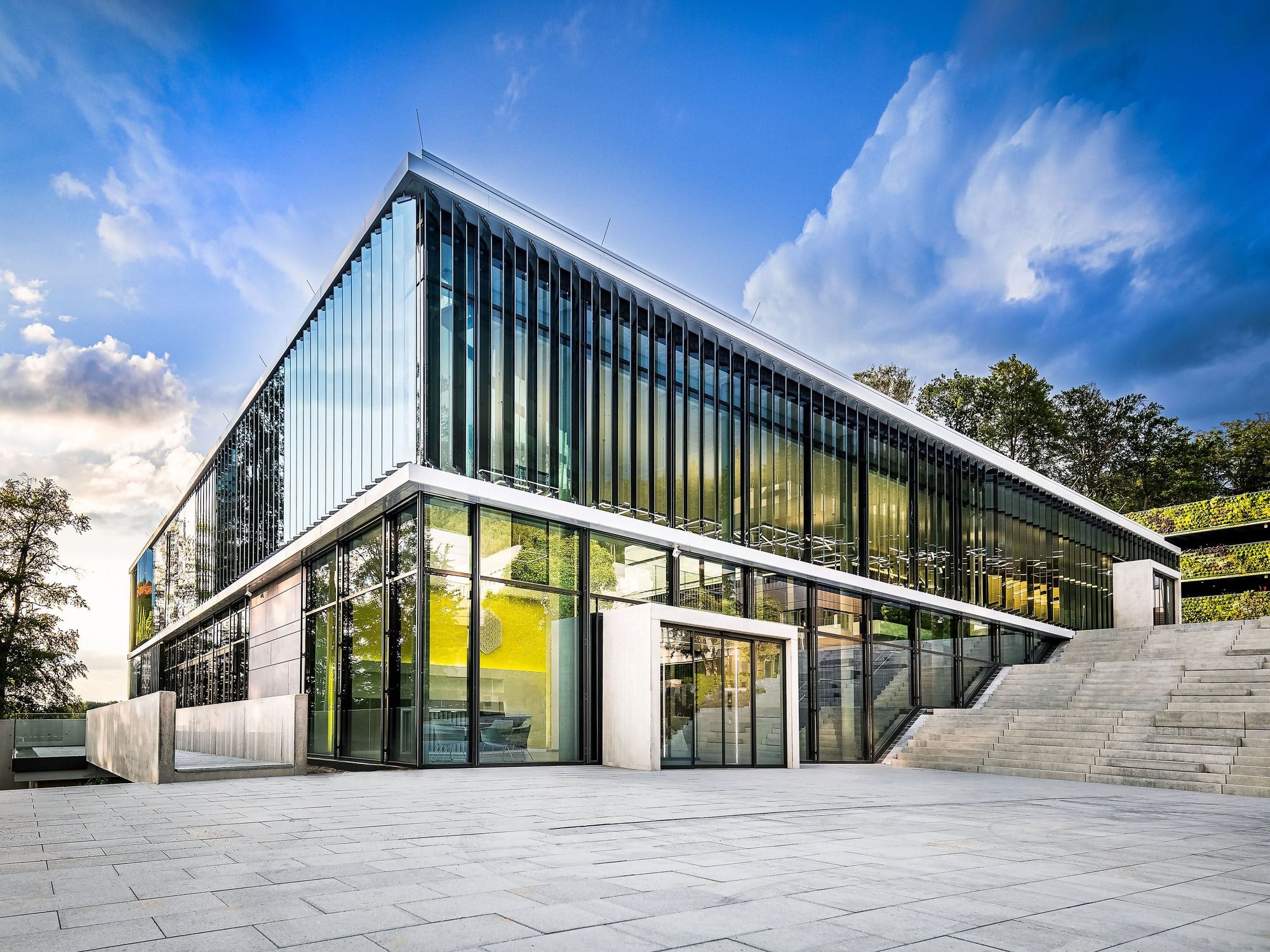 Gebäude des EMBL Imaging Centre, Außenansicht Gebäude des EMBL Imaging Centre, Außenansicht