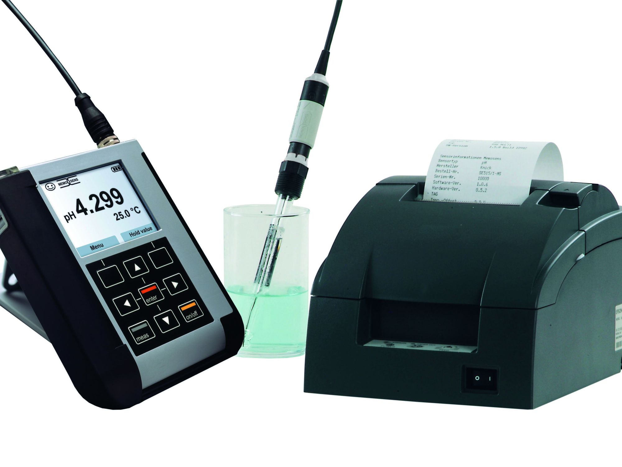 Qualitätskontrolle und Qualitätssicherung: Portabel messen in Labor- und Produktionsumgebung Multiparameter-Messgerät Portavo 908 Multi