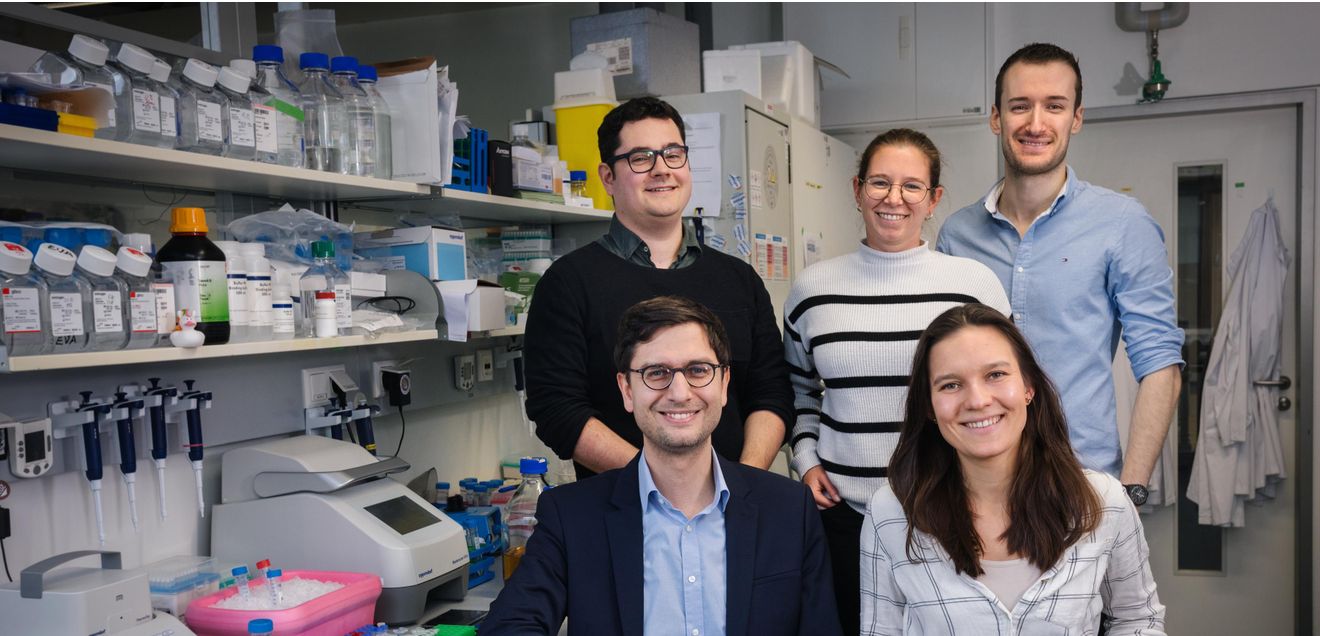 Alexander Hoch, Katja Blumenstock, Marius Jentzsch, Caroline Fandrey und Prof. Jonathan Schmid-Burgk.