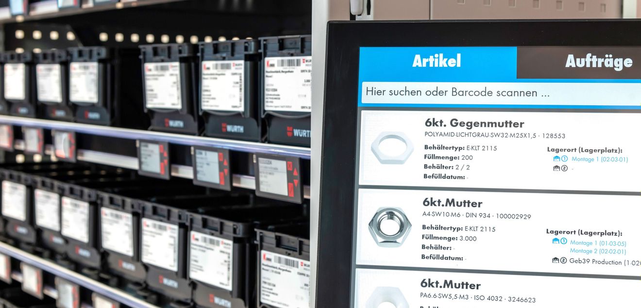 Digitalisierung: Das Kanban-Regal wird digital Digitalisierung: Das Kanban-Regal wird digital