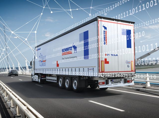 Gemeinsames Datenmanagement von Schmitz Cargobull und Trimble TrailerConnect Data Management Center