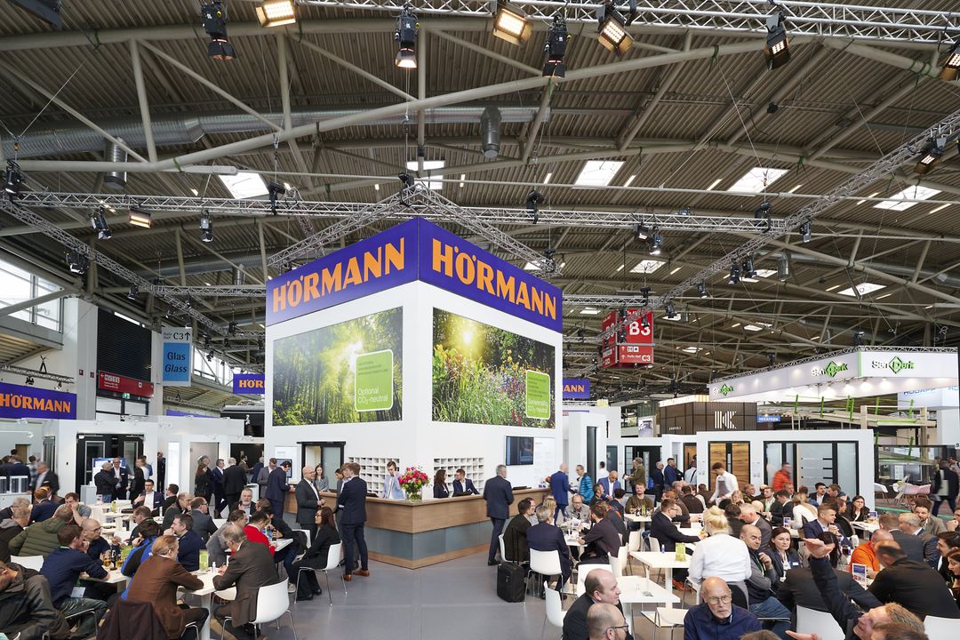 örmann-Stand auf der Messe Hörmann-Stand auf der Messe