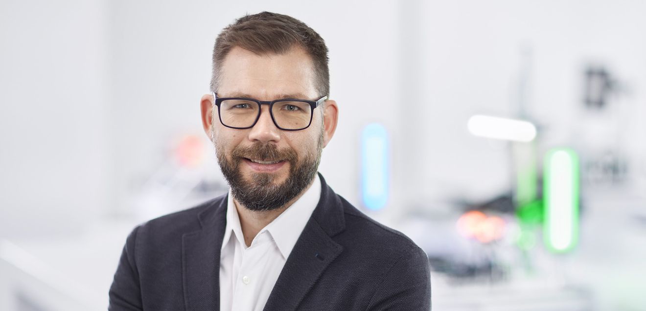 Florian Hermle, Geschäftsführer bei Balluff. Florian Hermle, Geschäftsführer bei Balluff.