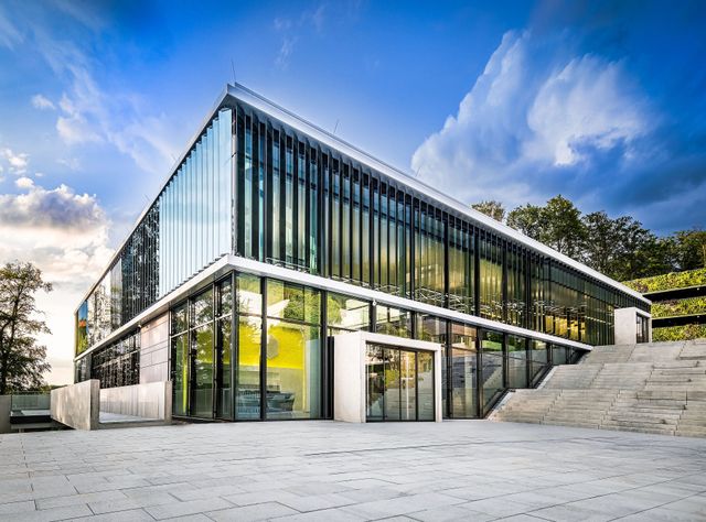Gebäude des EMBL Imaging Centre, Außenansicht