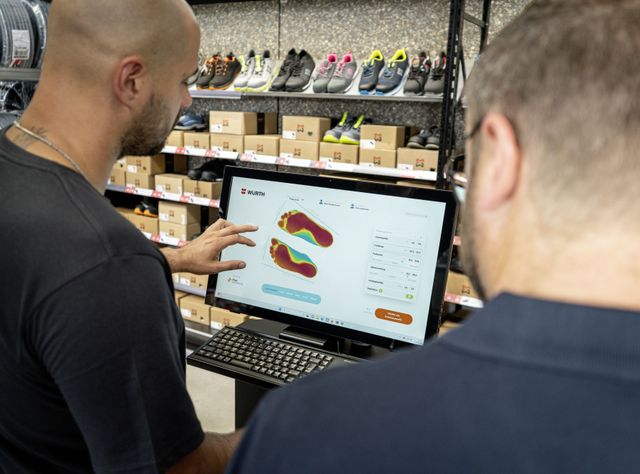 Gesunde Füße dank 3D-Vermessung von Würth Gesunde Füße dank 3D-Vermessung von Würth