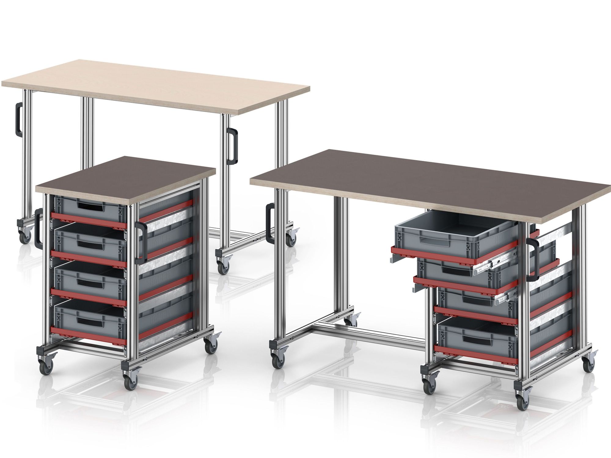 Verpackung: Tisch mit System Systemtisch Pro