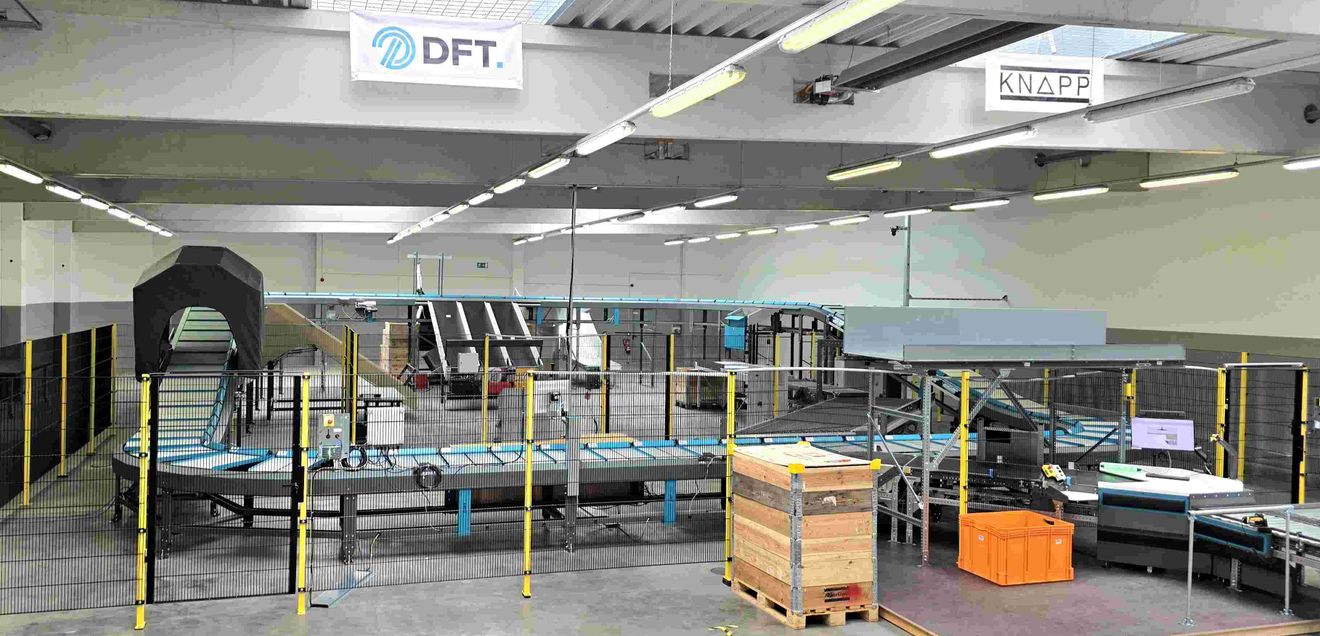 Fördertechnik: Neues Sorter-Testcenter von DFT