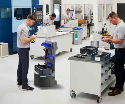 Robotik: Neue Serviceroboter für Produktion und Logistik Robotik: Neue Serviceroboter für Produktion und Logistik