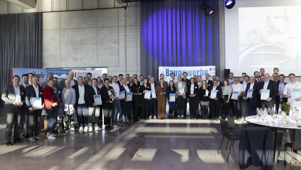 Die Preisträger der Baugewerbe Produkte des Jahres 2024