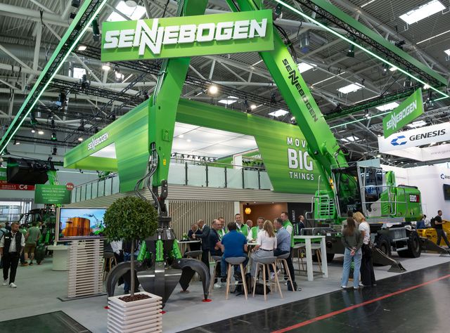 Sennebogen auf der IFAT 2026