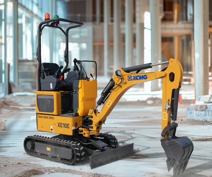 XCMG bringt die Minibagger XE10E und XE27E auf urbane Baustellen XCMG bringt die Minibagger XE10E und XE27E auf urbane Baustellen