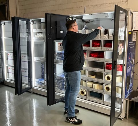 Wiegezellenautomaten: Schutz im Schrank Wiegezellenautomaten: Schutz im Schrank