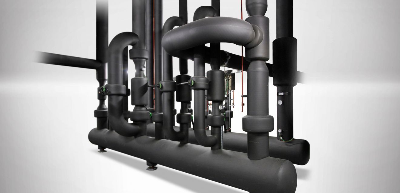 Höhere Dämmschichtdicken für Kälteverteilungsleitungen raumlufttechnischer Anlagen Rohrdämmung nach dem neuen Gebäudeenergiegesetz (GEG)